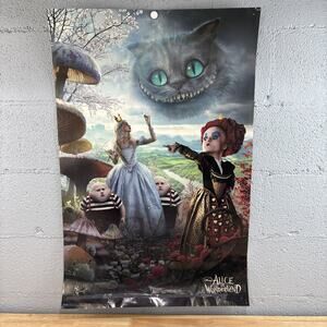 Alice In Wonderland Movie Print Poster 24" X 36"